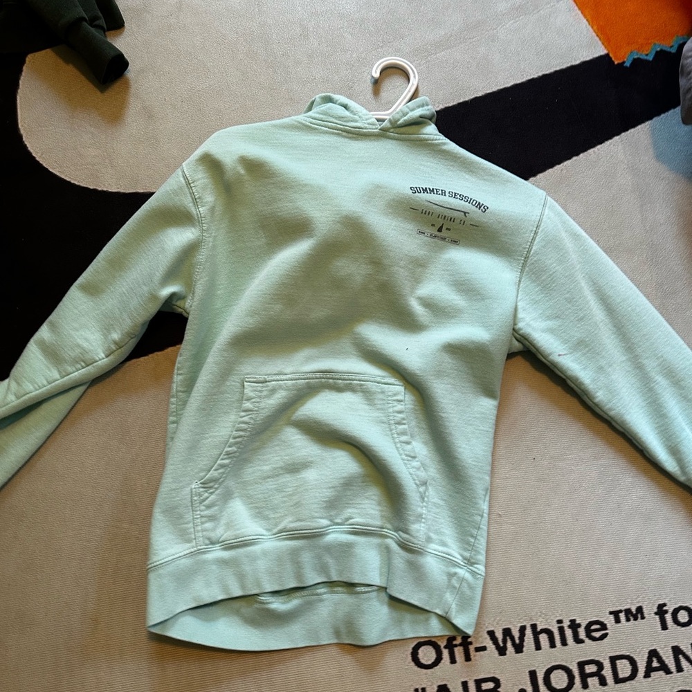 Summer sessions light blue hoodie